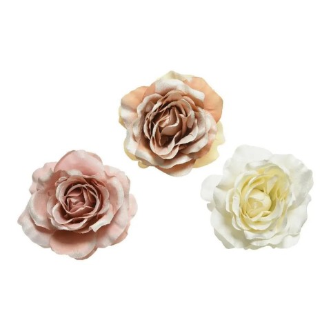 ROSA CCLIP 3COL ASS D14X8.5CM